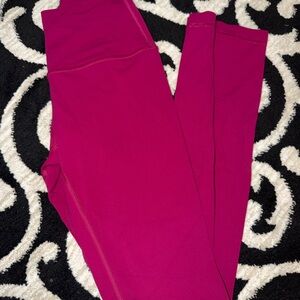 lululemon athletica High-Rise Leggings in Bright Pink